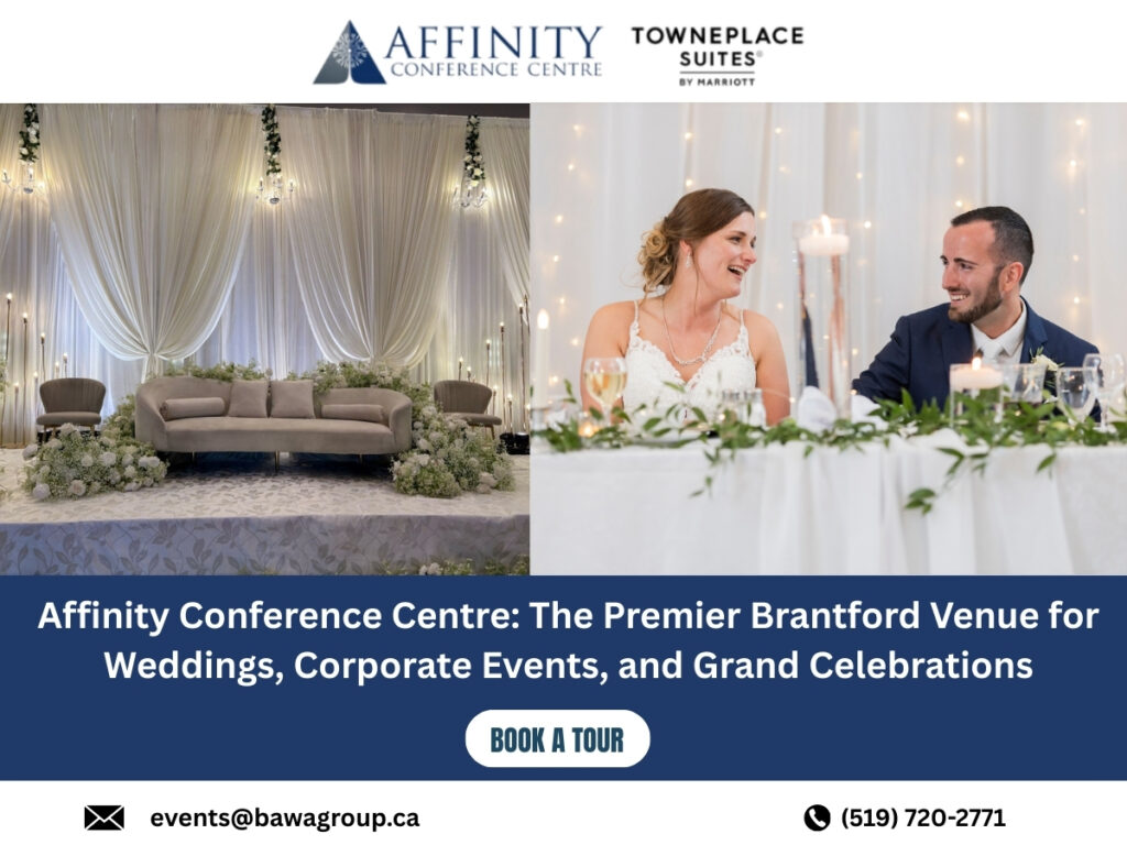 Elegant Brantford venue for weddings and corporate events.