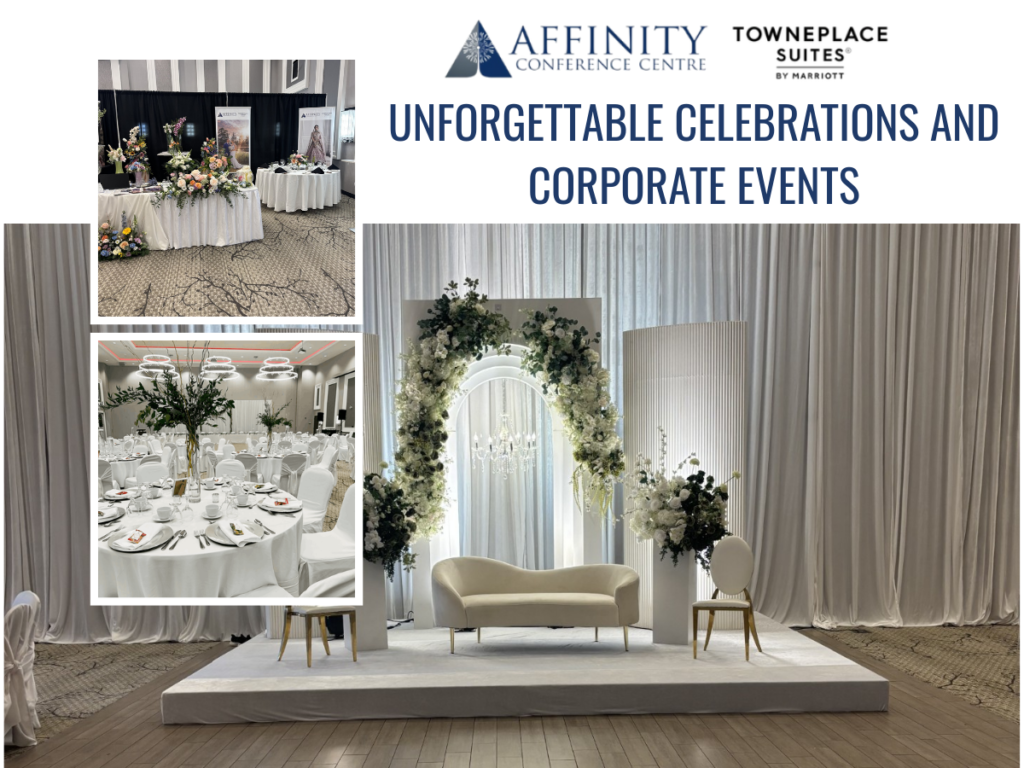 Affinity Conference Centre Brantford - Clean and modern banquet hall for weddings